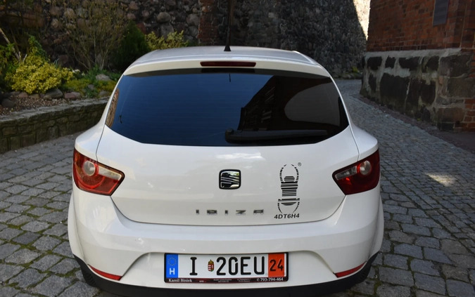 Seat Ibiza cena 10900 przebieg: 231543, rok produkcji 2009 z Miastko małe 326